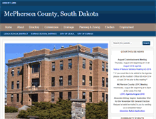 Tablet Screenshot of mcpherson.sdcounties.org