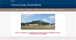 Desktop Screenshot of corson.sdcounties.org
